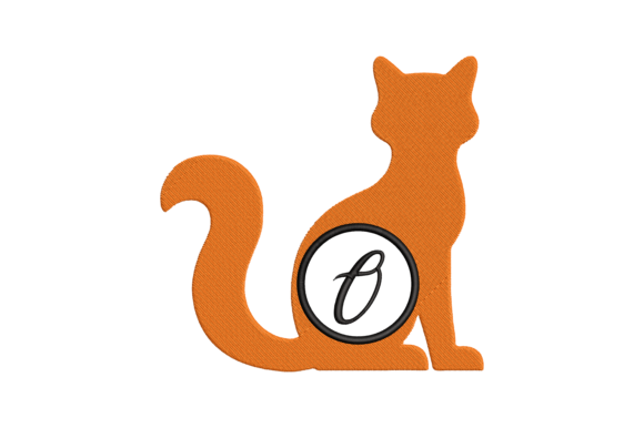 Cat Letter O: Seasonal Embroidery Review