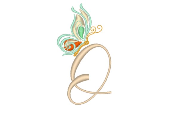 Letter O with Butterfly Review
