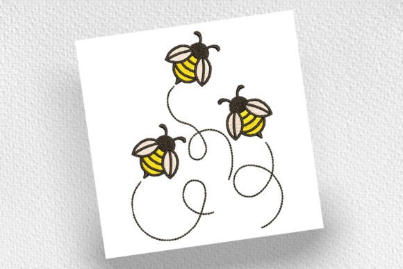 Mini Bees Embroidery Review